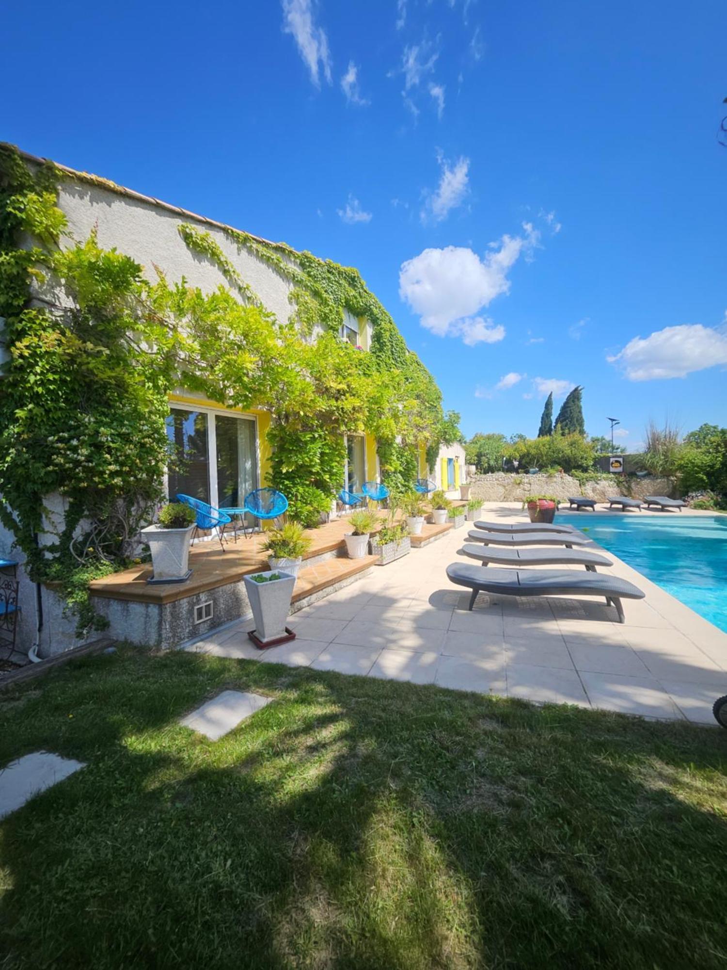 Belle Villa Lespignan Экстерьер фото